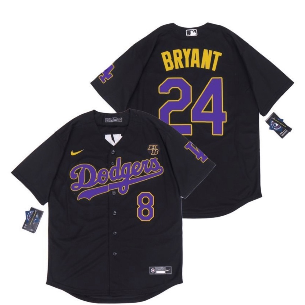 Nike Kobe Bryant Dodger Jersey💛💜
